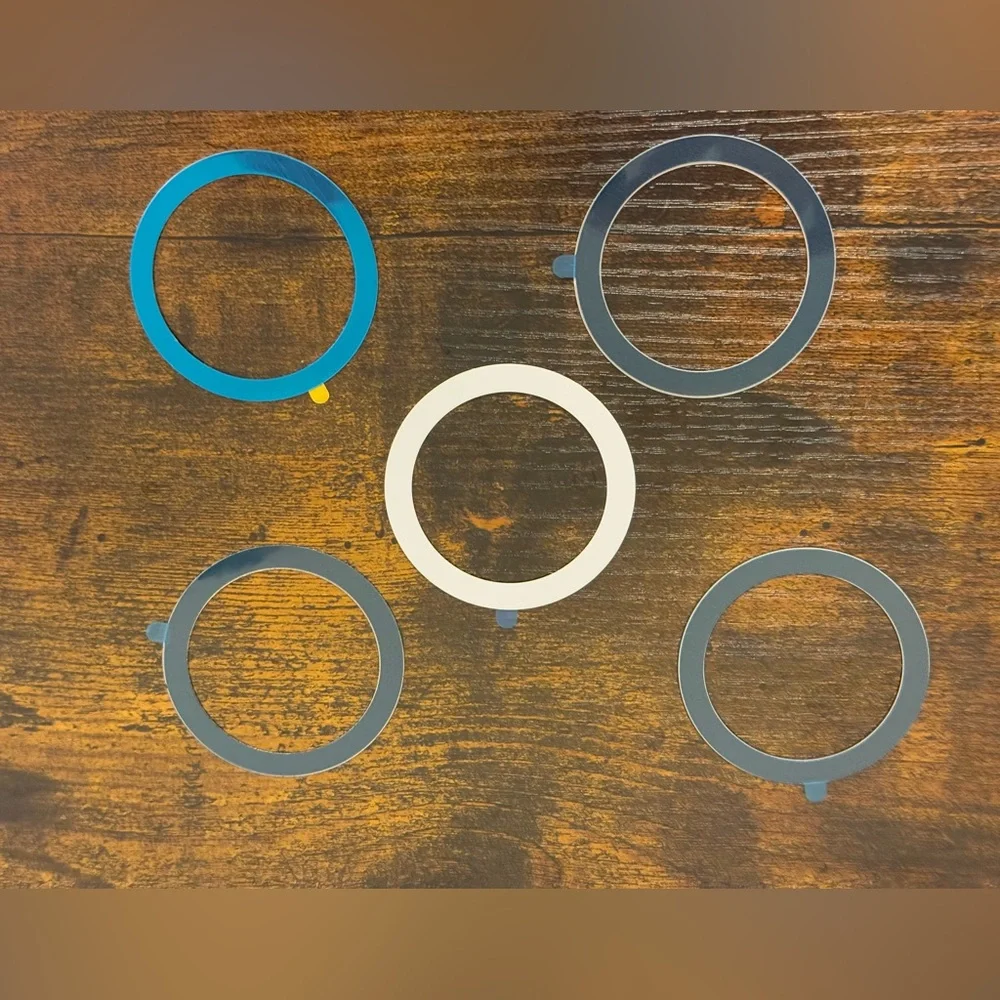 Adapters for magnetic capabilities for cell phones.
